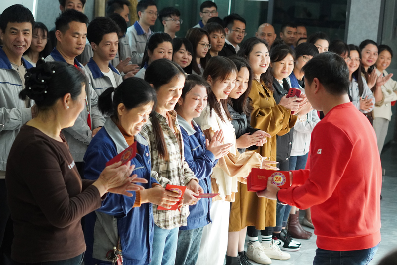 西格传动2024年2月18日复工大吉，领取开年红包，共启新征程(图2)