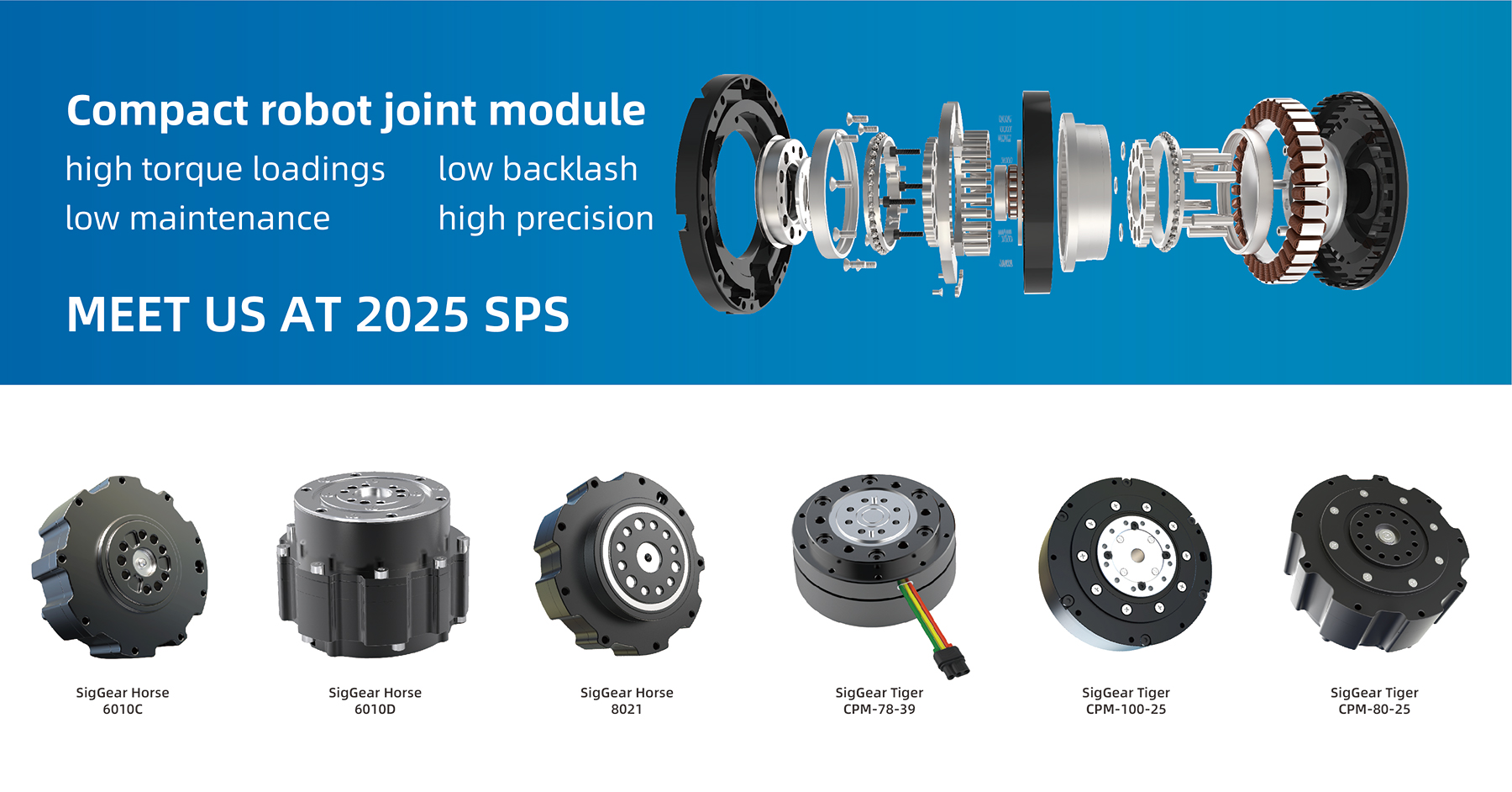 展会邀请 | 聚焦德国SPS 2025，西格传动与您相约精密传动科技前沿(图3)